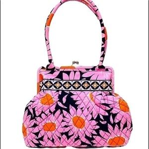 VERA BRADLEY ALICE LOVES ME KISS LOCK BAG RETIRED